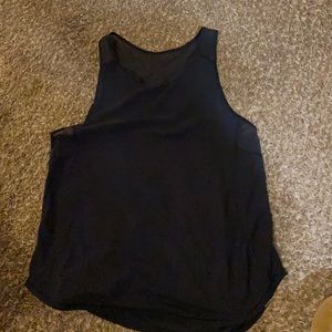 Black Lululemon tank top